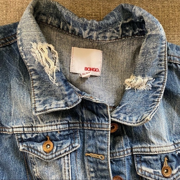 Bongo Jean denim vest with pockets Size XL - Picture 11 of 11